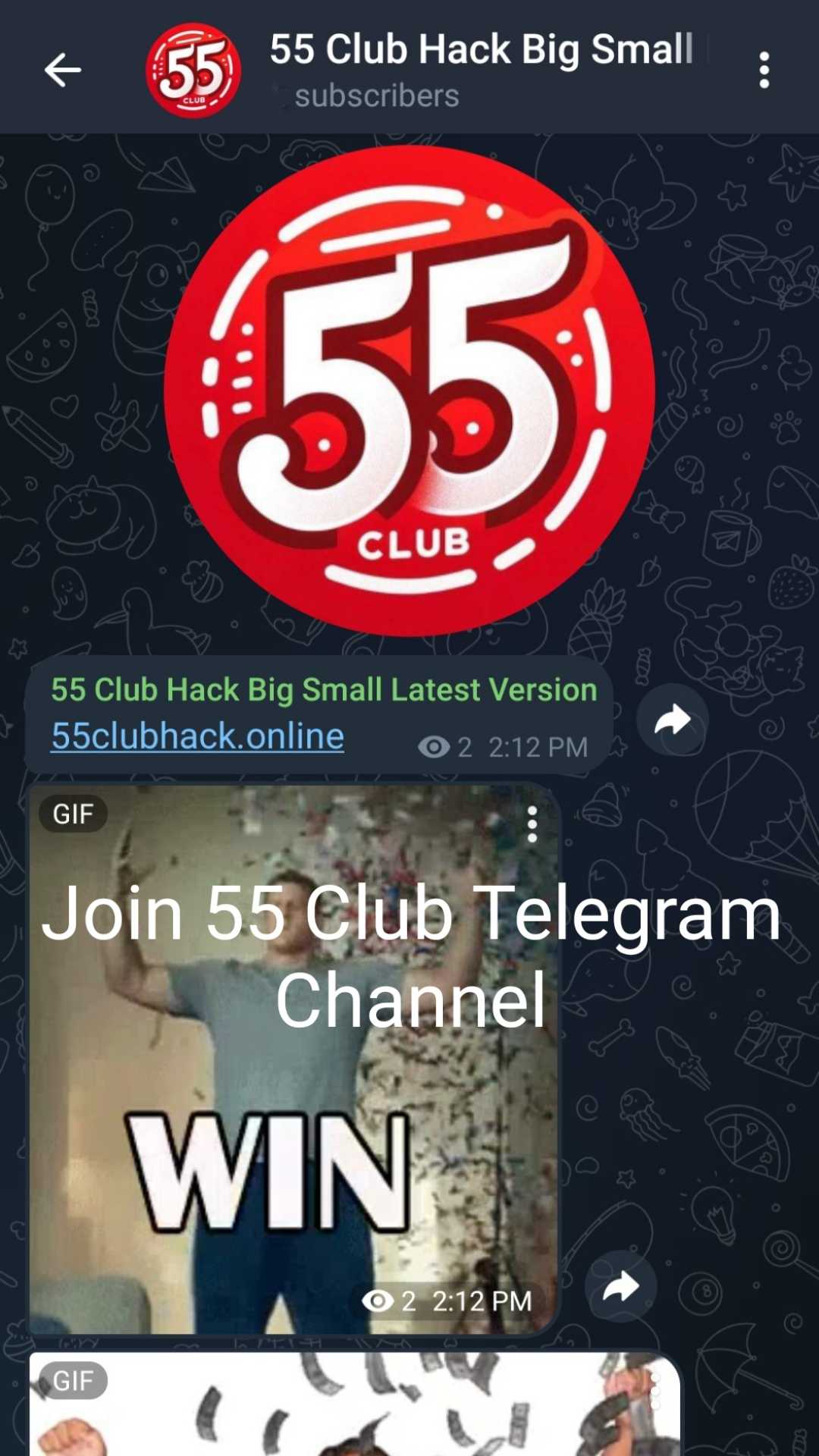55 Club Telegram